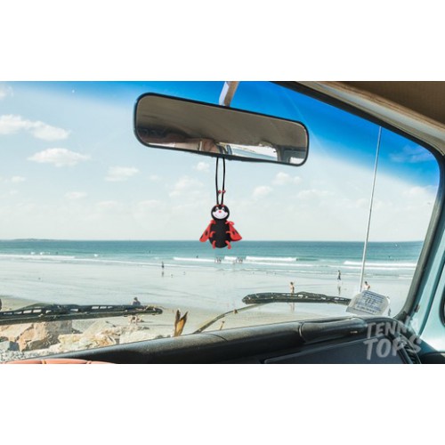 Mirror Dangler Tenna Tops®  Ladybug Car Antenna Topper Antenna Ball