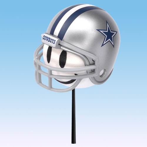 Foamheads Dallas Cowboys Key Chain Antenna Topper