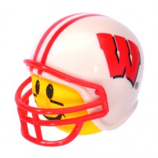Wisconsin Badgers Car Antenna Ball / Auto Dashboard Accessory (Yellow) (College Football)