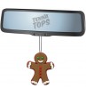 Tenna Tops Gingerbread Man Antenna Topper / Cute Dashboard Buddy 