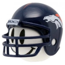 Denver Broncos Helmet Head Car Antenna Ball / Desktop Bobble Buddy (NFL) 