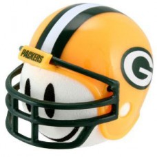 Green Bay Packers Helmet Head Antenna Ball / Auto Dashboard Buddy  (NFL) 
