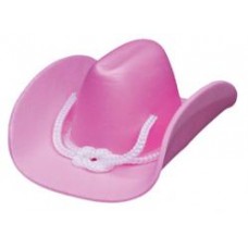 Tenna Tops Pink Cowgirl Hat Car Antenna Topper / Cute Dashboard Accessory 