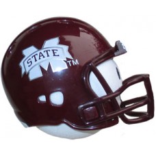  (R) Mississippi State Antenna Topper / Desktop Spring Stand Bobble (NCAA) (Burgandy Helmet)