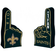 *Last One* New Orlean Saints #1 Antenna Topper Finger / Dashboard Buddy (NFL Football) 