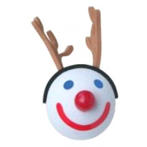 Christmas Reindeer Collectible Jack in the Box Restaurant Antenna Topper Ball